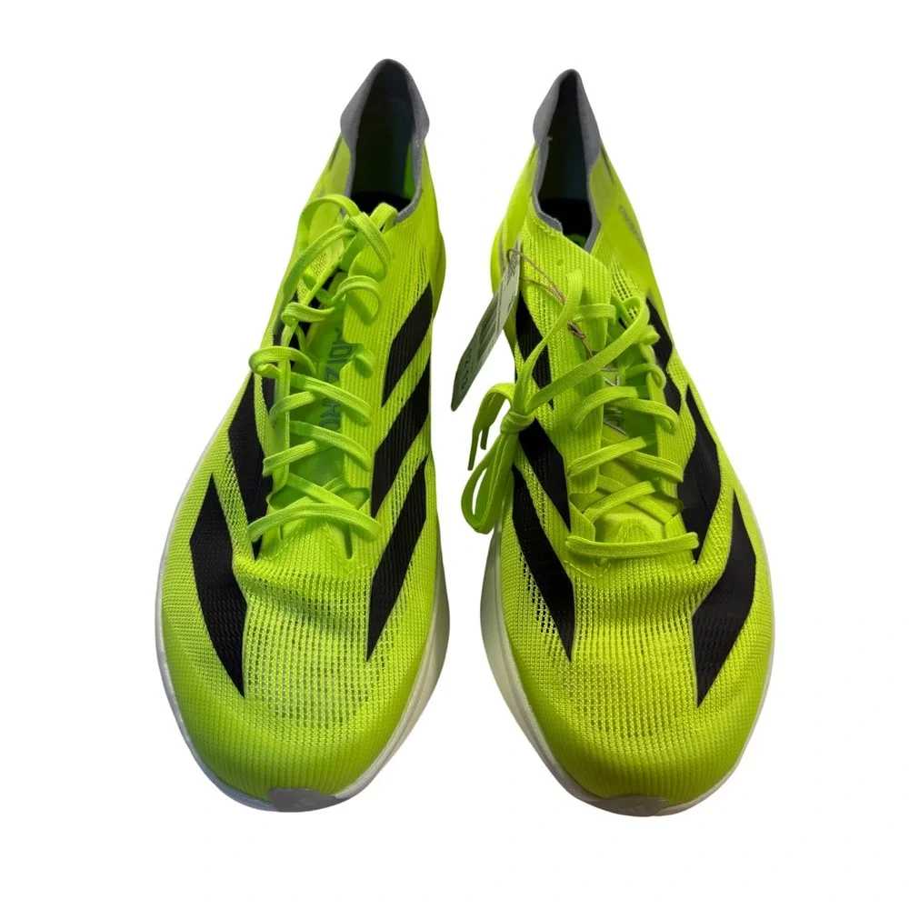 Adidas Adizero Avanti Track‎ Spikes Mens 12 Womens 13 Solar Yellow NEW no box